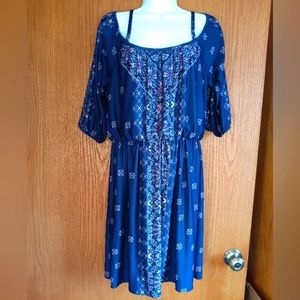 Maurices cold shoulder dress size L
